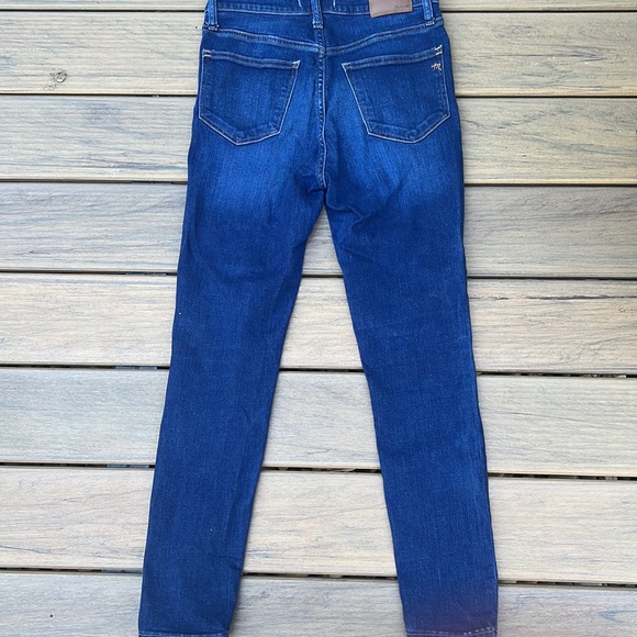Madewell 9” Mid-Rise Skinny Jean with Stretch Size 27 - Picture 10 of 12